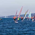 Médiathèque GPEN 2021, Windsurfers à Roscanvel © Claude BRETON